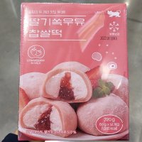 쿠캣 딸기쏙우유 찹쌀떡 60g x 12입 720g