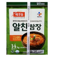 구수한 된장 양념쌈장 14kg 순댓국 순대 막장 분식집  1개