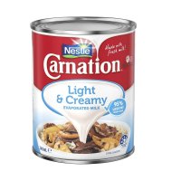 네슬레 호주 Nestle Light Creamy Evaporated Milk 카네이션 라이트 크리미 무가당 연유 1팩