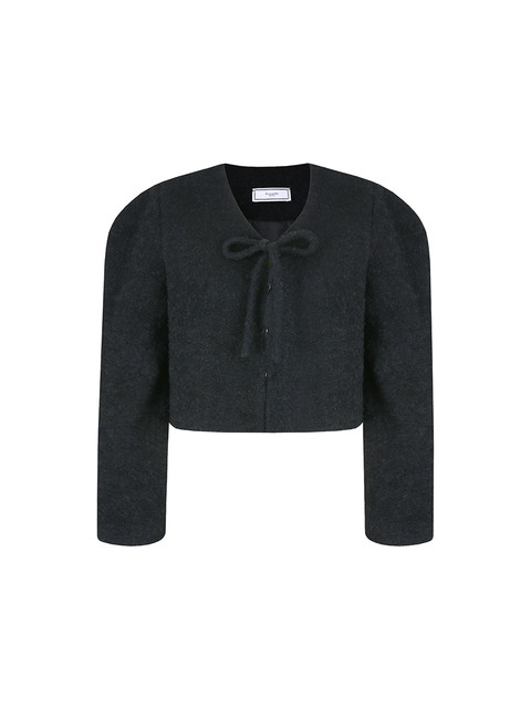 [구아슈] VOLUME SLEEVED JACKET_BLACK