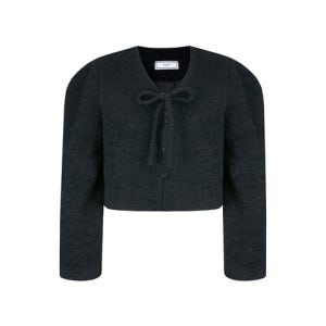 [구아슈] VOLUME SLEEVED JACKET_BLACK