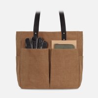 모노노 6 Pocket 3 Way Tote Bag 왁스캔버스 카멜