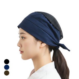 반망사 주방두건 (3컬러)