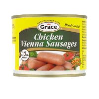 Grace 그레이스 영국 치킨 비엔나 소시지 통조림 Vienna Sausages 200G 6팩