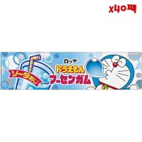 롯데 일본 Lotte Doraemon Chewing Gum 도라에몽 츄잉 껌 5개입 40팩