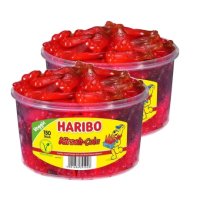 하리보 체리 콜라 베지 젤리 1350g 2팩 Haribo cherry cola veggie