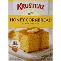 Krusteaz Cornbread and Muffin Mix Honey 크러스티즈 콘브레드 머핀믹스 15oz 425 6팩