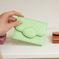 [유센디]Pebble Cardwallet 조약돌 아코디언 카드지갑 _ MELON