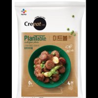 플랜테이블 미트볼 대체육 CJ 1KG 8Gx약 110EA