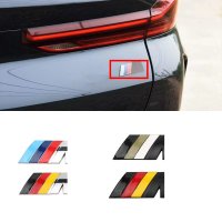 bmw50주년 1pcs 자동차 금속 사이드 스티커 테일 트렁크 로고 데칼 bmw m  c