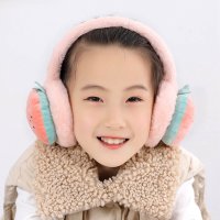 Fruit Earmuffs Children Kids Keep Warm Winter Soft Earflap Outdoor Skiing Ear Muff Cartoon He