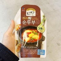 CJ 다담 바지락순두부 찌개양념 140g x 3개 종이박스포장