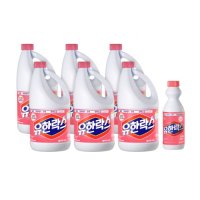 유한양행 유한락스 후로랄 2L x 6개 + 후로랄 500ml