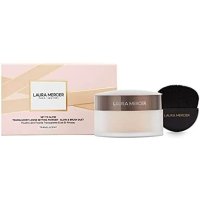 LAURA MERCIER 로라 메르시에 2021 크리스마스 코플레 세트 투 글로우 트랜스 루센트 루스 세팅 파우더 글로우 앤 브러쉬 세트