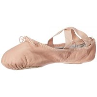 BLOCH Bloch Dance 여성용 Prolite II 스플릿 솔 가죽 발레 슬리퍼 신발 3 5 5 Pnk 270175 6