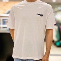 JEEP 남녀공용 20클래식 스몰로고 순면 반팔티 지프 GL3TSU092