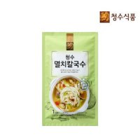 청수식품 청수 멸치칼국수 2인분 220g