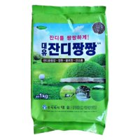 우야플랜트샵 잔디 관리제 대유 잔디짱짱 1kg 잔디비료 입제 정원