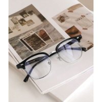 DAYWALKER 자이스 렌즈 남녀공용 블루라이트차단 하금테 안경 FITZ C5 ZEISS LENS ANTI-BLUE LIGHT GLASSES