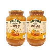 꽃샘 본비 유자 생강차 2kg x 2개