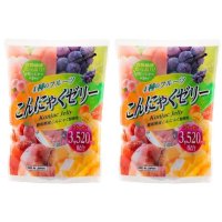 COSTCO 설국 유키구니 일본 코스트코 4가지 과일맛 곤약젤리 팩타입 64개입 2팩