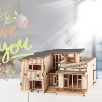 DIY 친환경 나무퍼즐 하우스 건축물만들기 주택