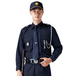경신 KSK-동경비 곤색 동계용 경비셔츠 바지별매 L