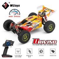 WLtoys- 75 KM H 2 4G RC 자동차 브러시리스 4WD 전기 고속 오프로드 원격 제어 드리프트 완 144010 144001