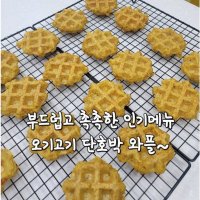 맛있개신나개 강아지 수제간식 와플 생일 케이크 오리고기 댕와플 멍와플