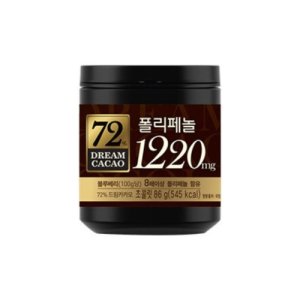 롯데 드림카카오 72% 86g