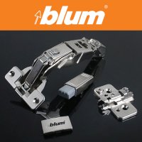 BLUM 블룸 덮방 타입 155 댐핑경첩 힌지 -스크류고정 댐핑기능있음 도어위치 조절가능