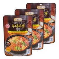 오뚜기 오늘밥상 송탄식 사골 부대찌개양념 110g 3개