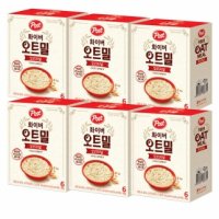 동서식품 포스트 화이버 오트밀 오리지날 180g 6개