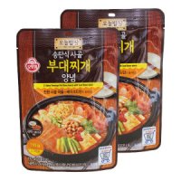 오뚜기 오늘밥상 송탄식 사골 부대찌개양념 110g 2개