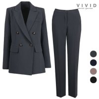 비비드시크릿가너 VIVID SET 여성 보보스판 자켓 팬츠 정장세트