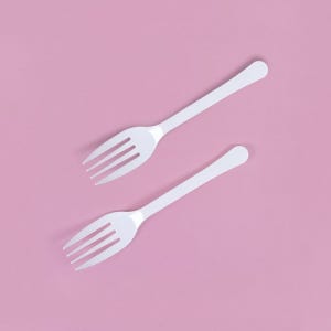포크 140mm 1매 백색 TY
