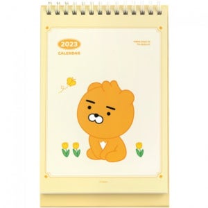 4800 카카오프렌즈 리틀프렌즈 세로형 스몰 탁상용 캘린더 2023년 - 라이언  / 달력 / 플래너
