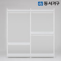 동서가구 몬티아 PLUS 철제 시스템 셀프 드레스룸 2000 3단 행거 DF643858