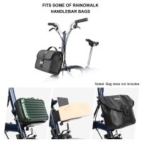 Rhinowalk Brompton 자전거용 프론트 백 캐리어 블록 어댑터 접이식 Sbag 바구니 가방 화물 랙