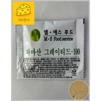 [아담스] 파마산 1회용 그레이티드-100_4g x 500EA_치즈가루파우더(상온)_치즈왕자  500개  4g