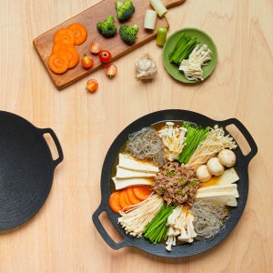 [자주] 인덕션 겸용 논스틱 코팅 그리들 36CM - 블랙 (J71N9010391)