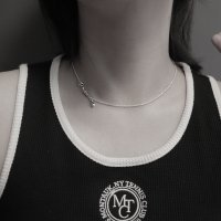 Rope Chain Necklace 로프체인 실버목걸이 데일리얇은목걸이