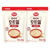 동서식품 포스트 화이버 오트밀 오리지널 350g 2개