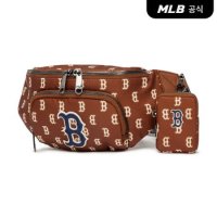 MLB 봄 클래식 모노그램 힙색 B 브라운