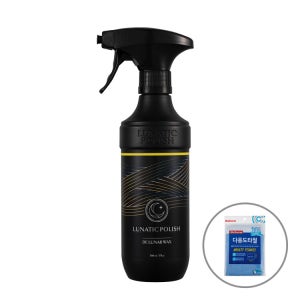 [다용도타월증정][루나틱폴리시]유리막 코팅제 물왁스 더 루나왁스 500ml