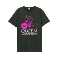 영국직구 앰플리파이 남녀공용 Japan Tour 79 퀸 티셔츠