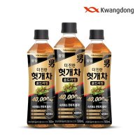 [무료배송] 광동 더진한 헛개차 골드라벨 500ml x 24pet