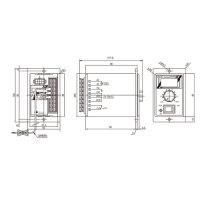 SPG 60W AC모터 속도조절기 SUC60IB-V12 AC220V