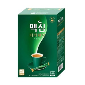 맥심 디카페인 커피믹스 100T