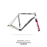 FACTOR O2 Road Disc Frame Set (Edwonder Edition)